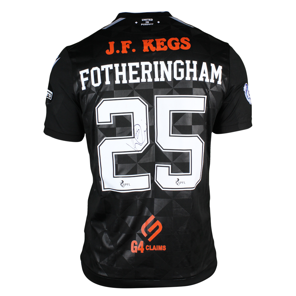 Kai Fotheringham Dundee United shirt