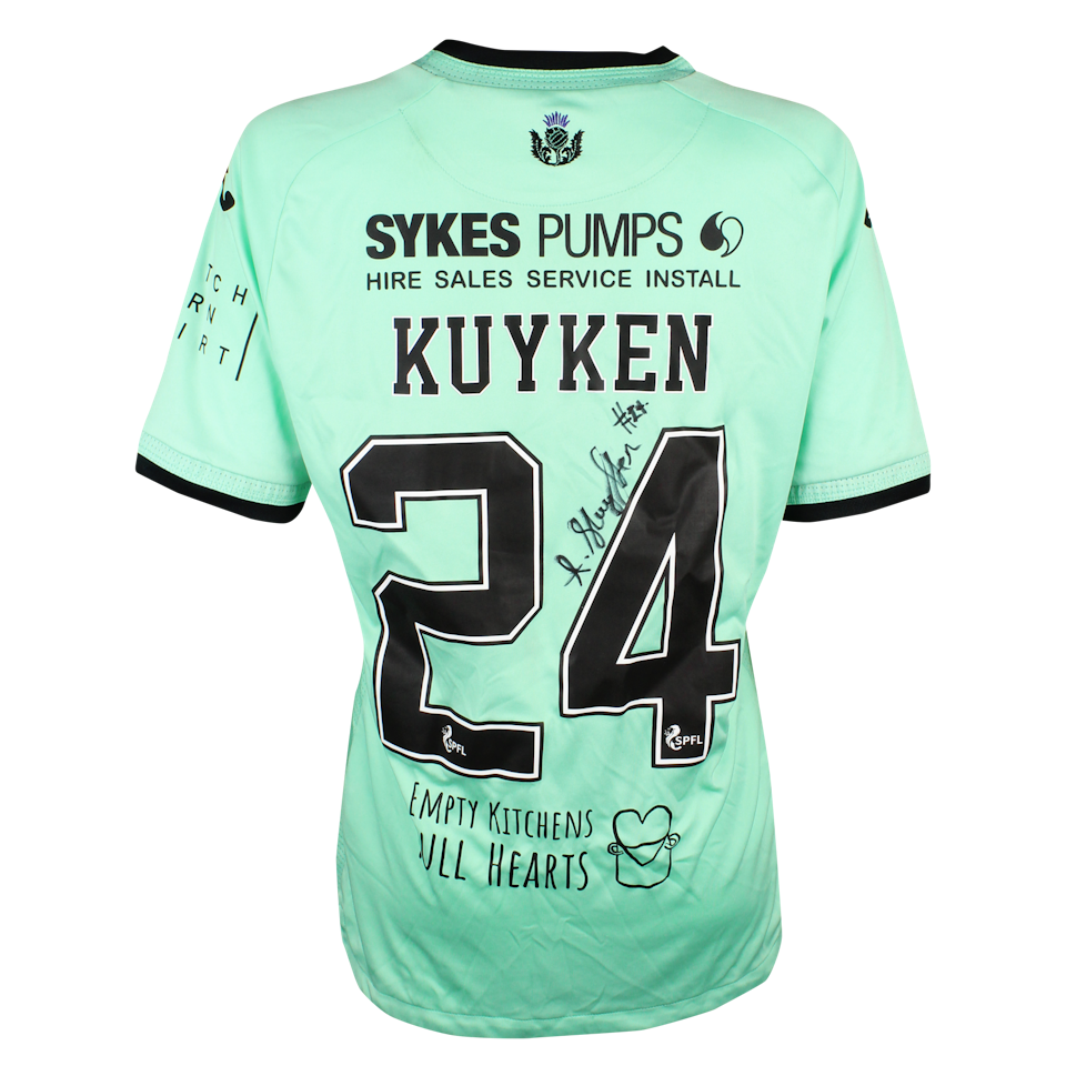 Ava Kuyken Hibernian W shirt