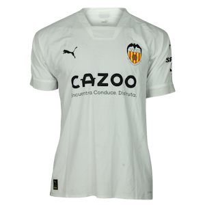 Nicolás González Iglesias Valencia CF camisa.