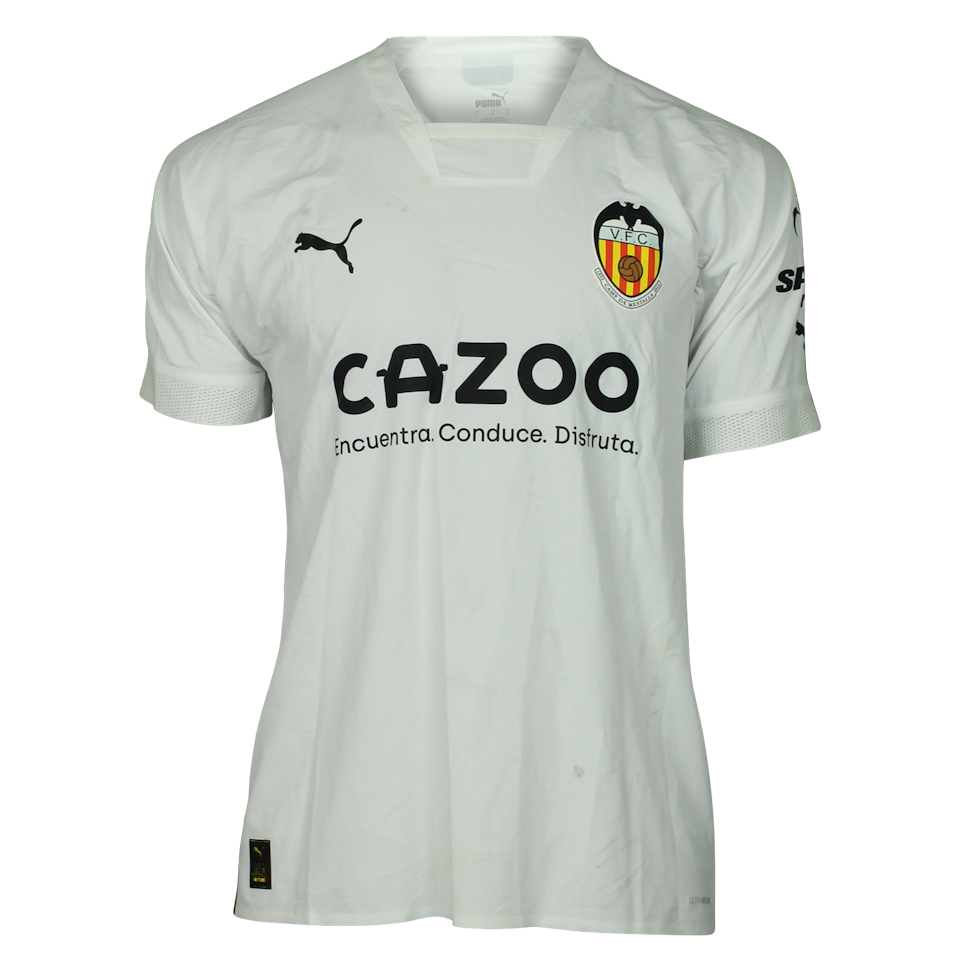 Nicolás González Iglesias Valencia CF camisa.