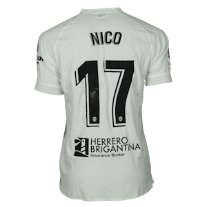 Nicolás González Iglesias Valencia CF camisa.