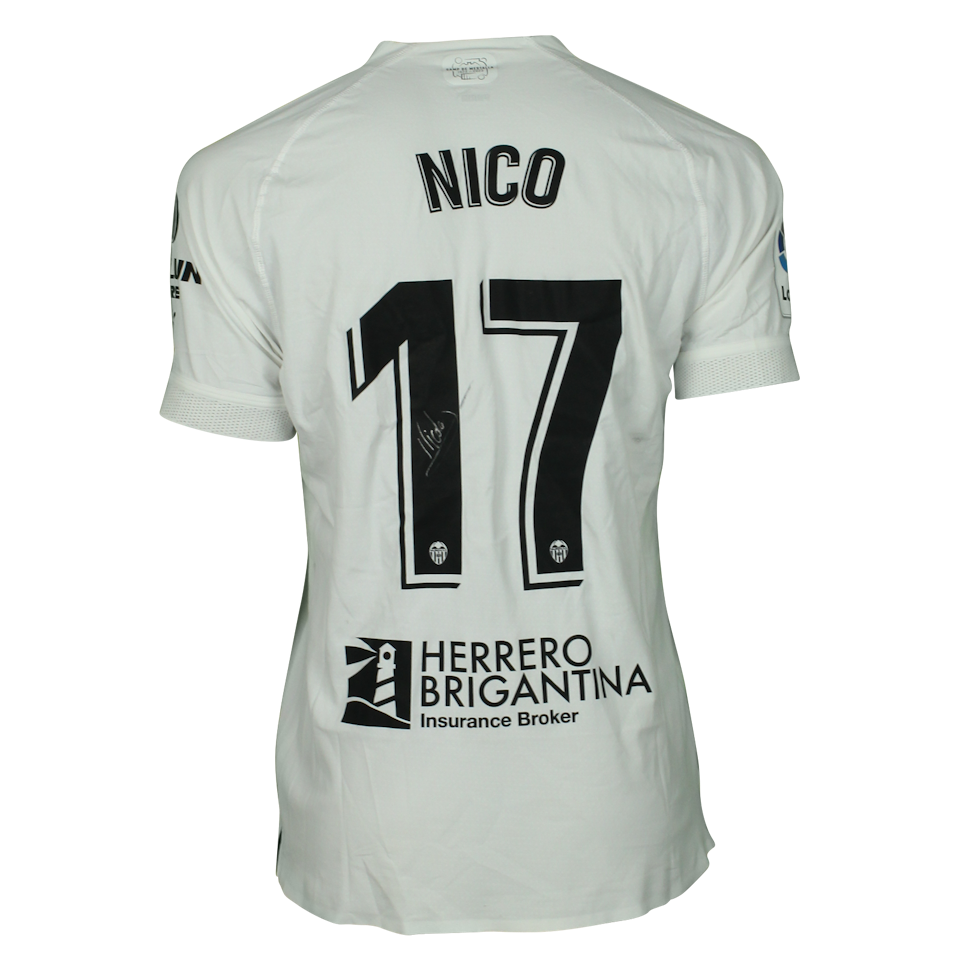 Nicolás González Iglesias Valencia CF camisa.