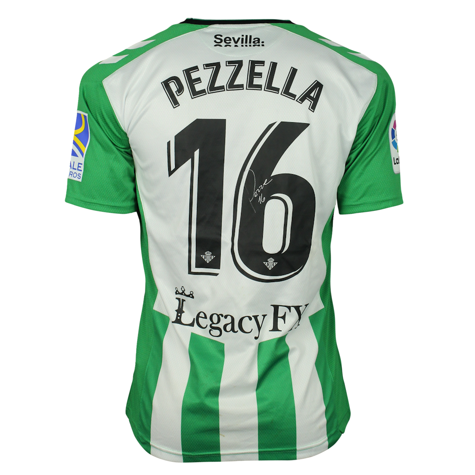 Maillot de Germán Alejandro Pezzella (Real Betis)