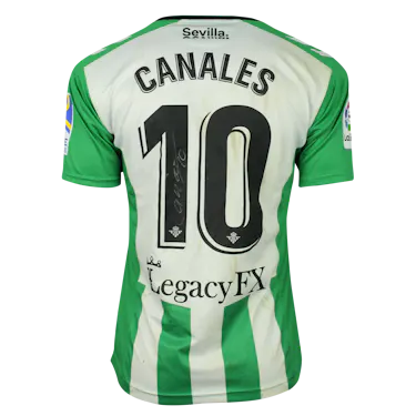 Sergio Canales Real Betis camisa.