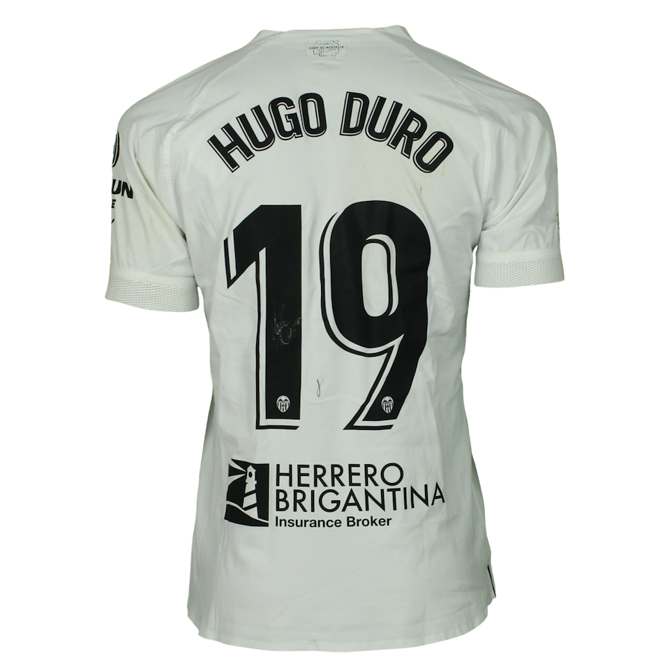 Hugo Duro Perales Valencia CF shirt