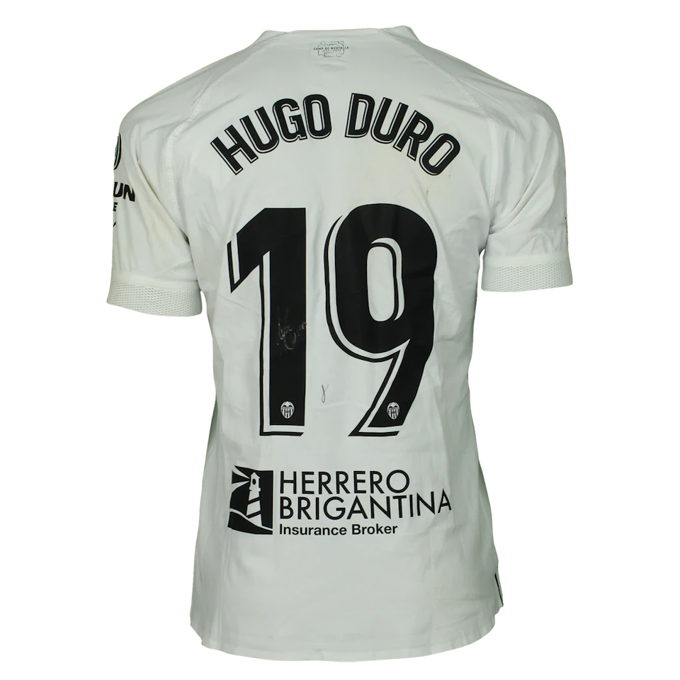 Hugo Duro Perales Valencia CF shirt