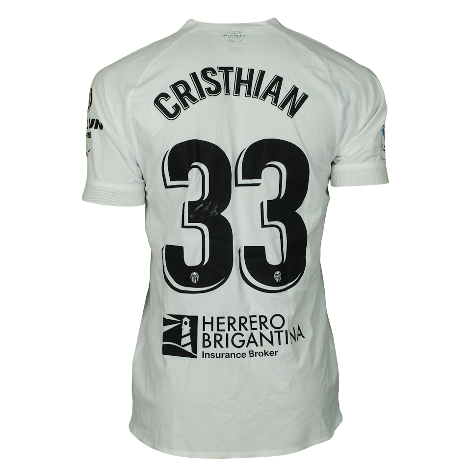 Cristhian Mosquera Valencia CF shirt