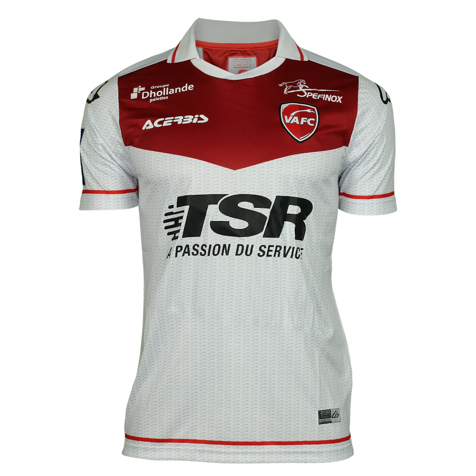 来自Valenciennes FC的Joffrey Cuffaut球衣