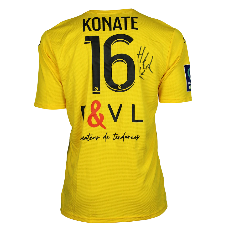 Hillel Konaté Valenciennes FC shirt