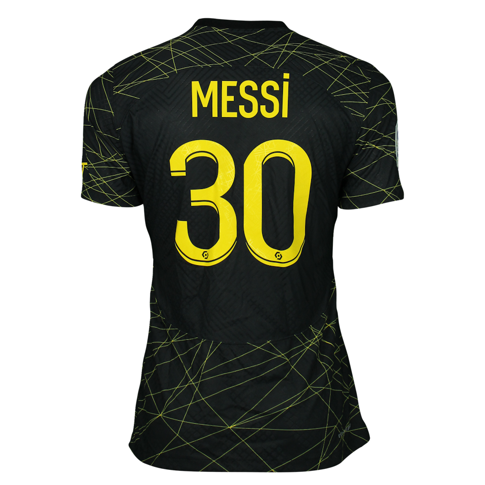 Lionel Messi Paris Saint-Germain shirt