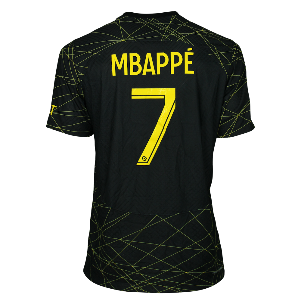  MBAPPÉ Jersey Kylian Mbappé | AJ Auxerre - Paris Saint-Germain | MatchWornShirt