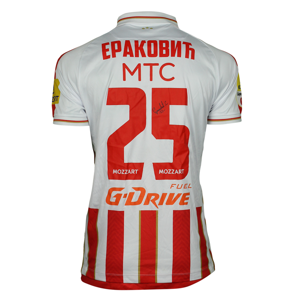 Strahinja Eraković FK Crvena zvezda shirt