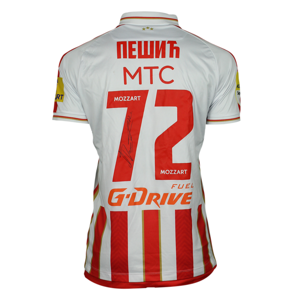 Aleksandar Pešić FK Crvena zvezda shirt
