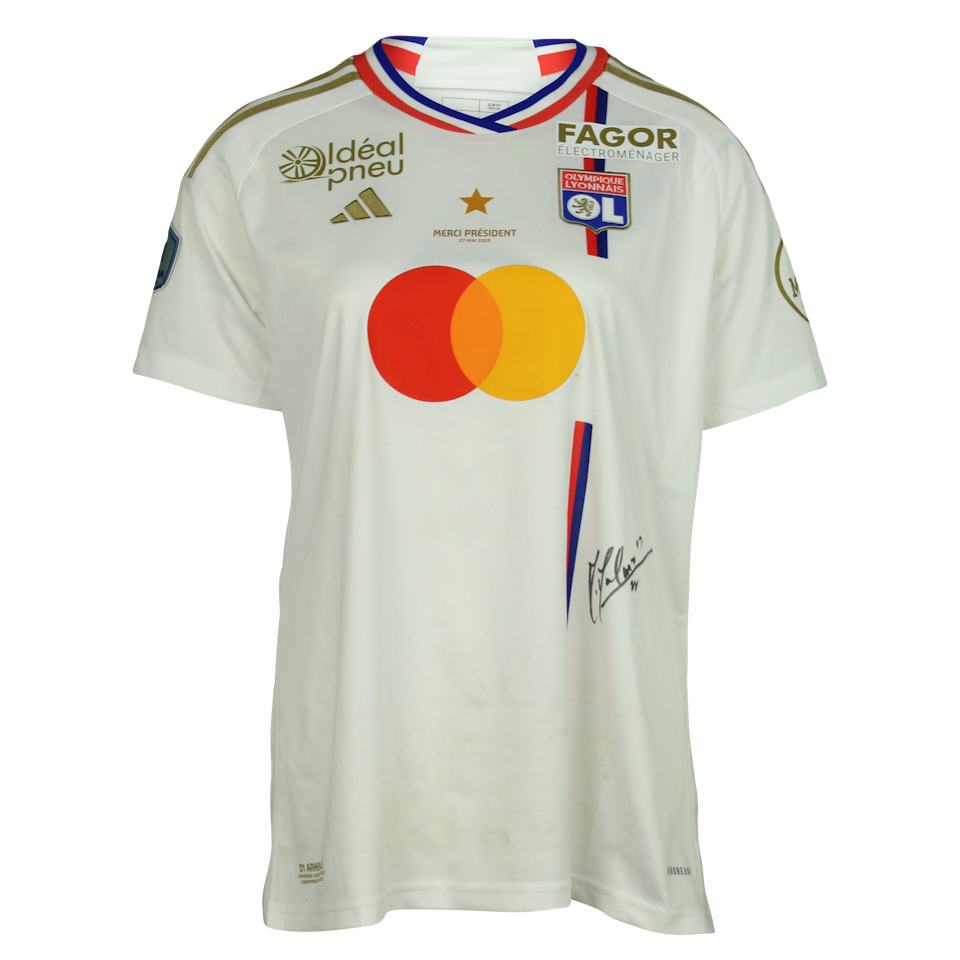 Maillot de Melvine Malard (Olympique Lyonnais Féminin)