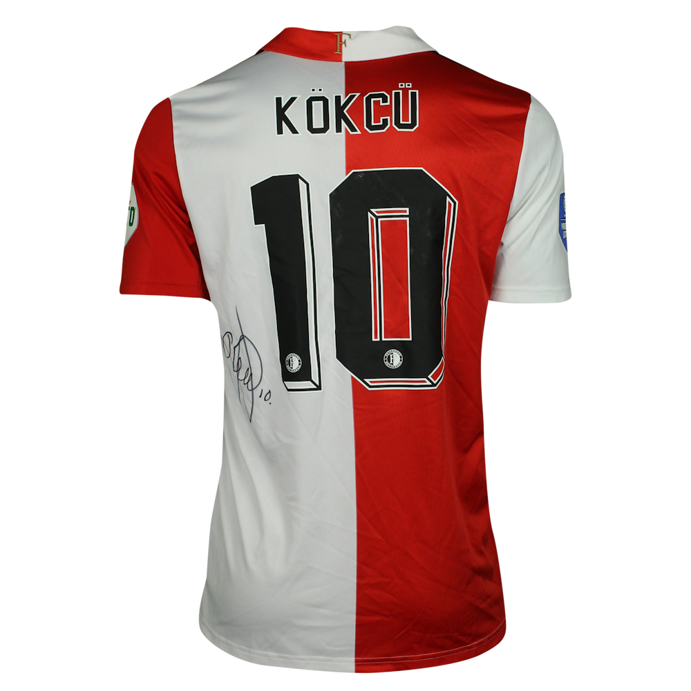 Orkun Kökçü | Feyenoord - Vitesse | MatchWornShirt
