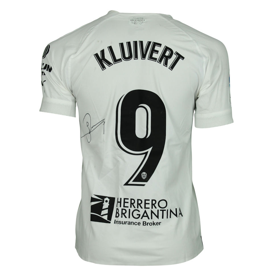 Justin Kluivert Valencia CF shirt
