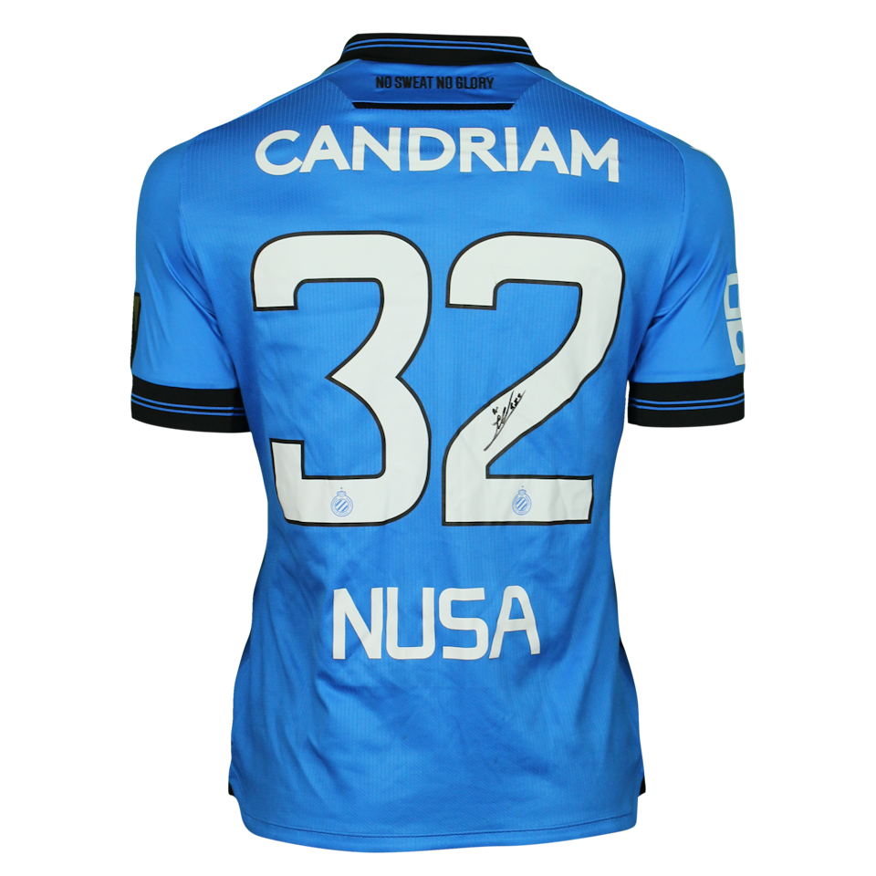 Club Brugge 팀의 Antonio Nusa 셔츠