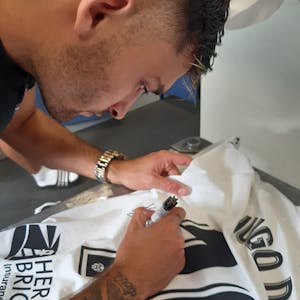 Valencia CF 팀의 Hugo Duro Perales 셔츠