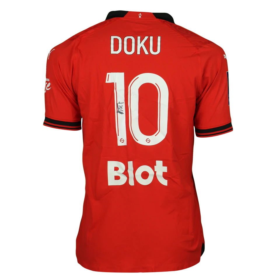 Jérémy Doku Stade Rennais F.C. のシャツ