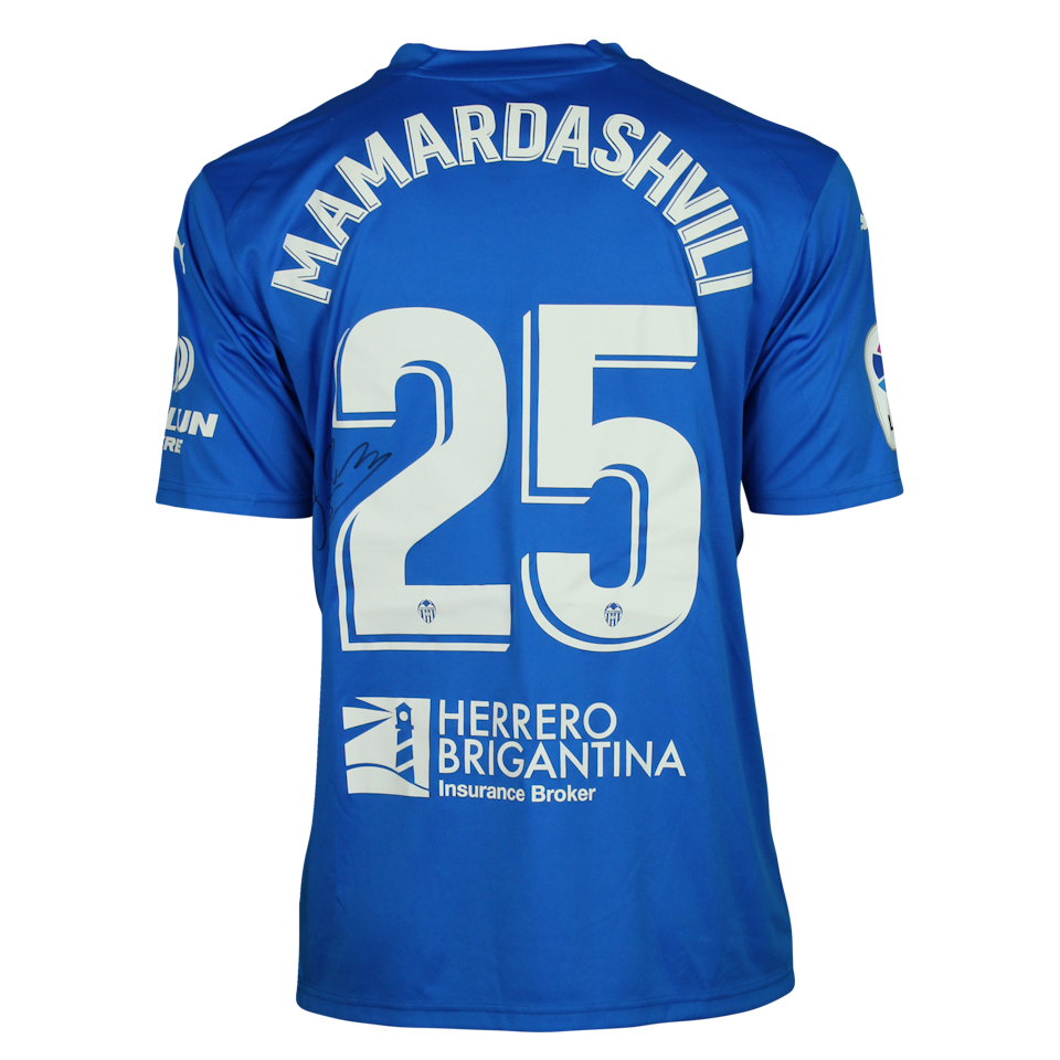 Giorgi Mamardashvili Valencia CF shirt