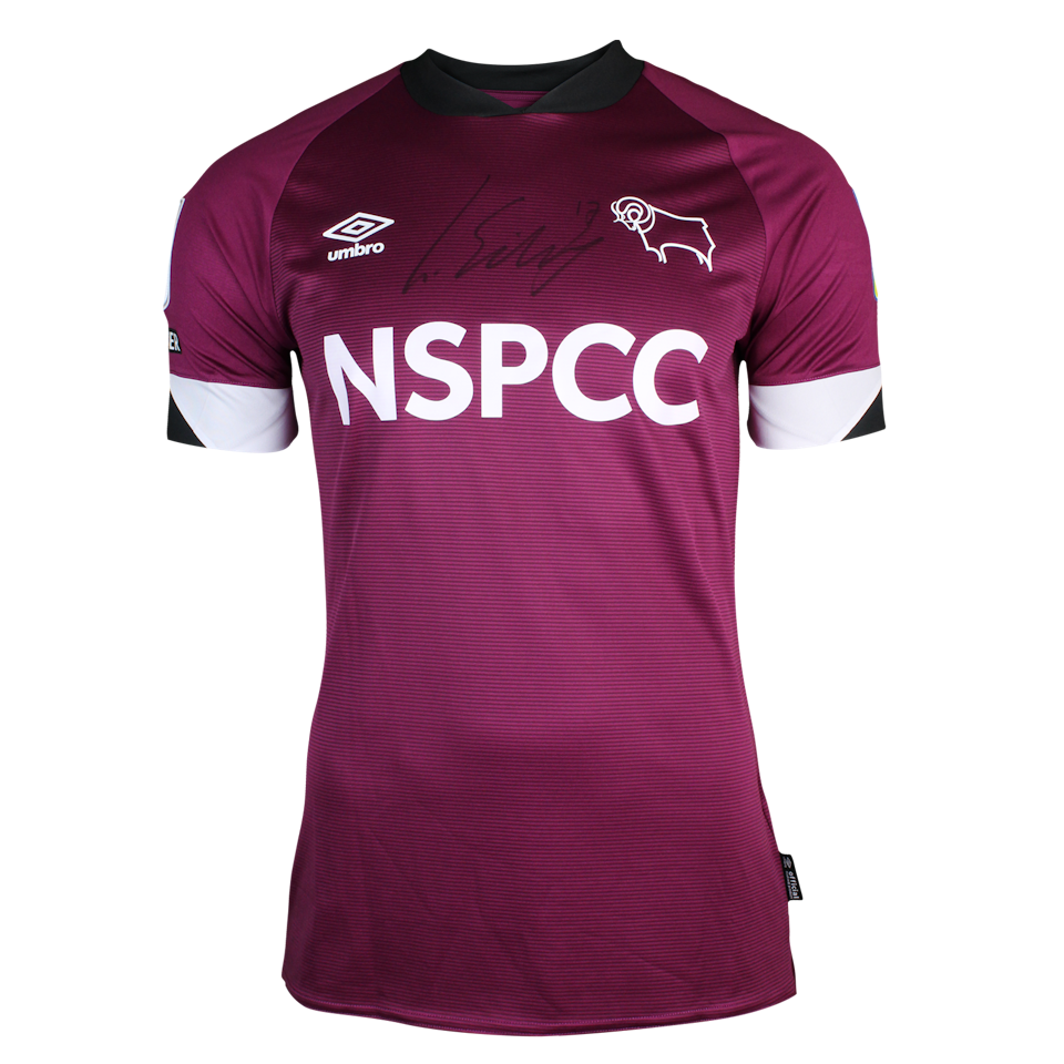 Louie Sibley Derby County shirt