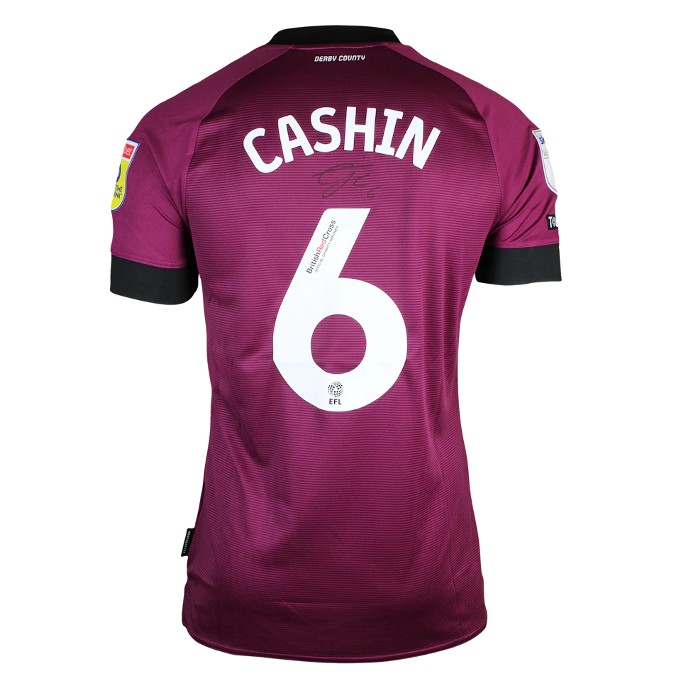 来自Derby County的Eiran Cashin球衣
