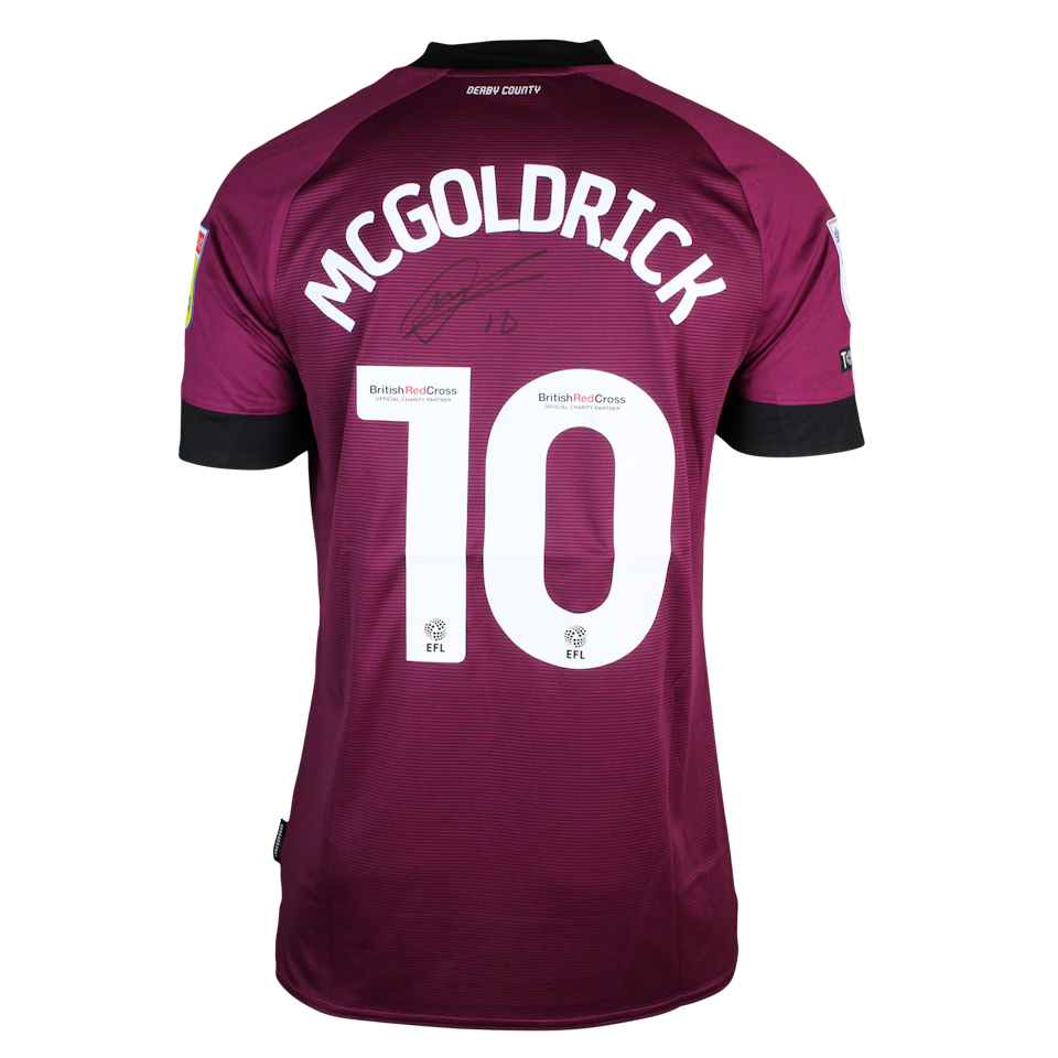 David McGoldrick Derby County shirt
