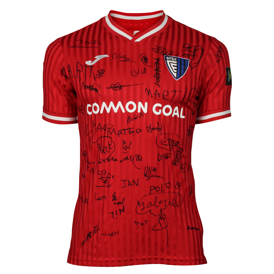 Squad Signed Shirt - Gomis | Inter Club d'Escaldes