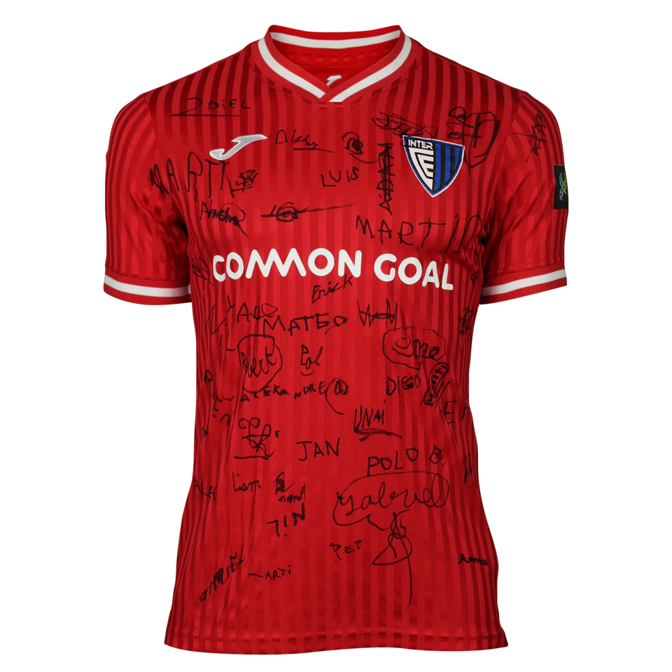 Squad Signed Shirt - Gomis | Inter Club d'Escaldes
