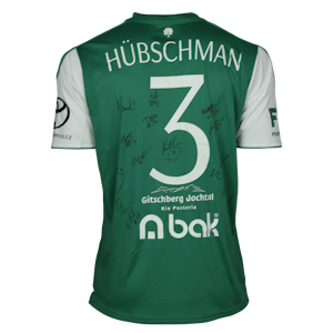 Squad Signed Shirt - Tomáš Hübschman | FK Jablonec