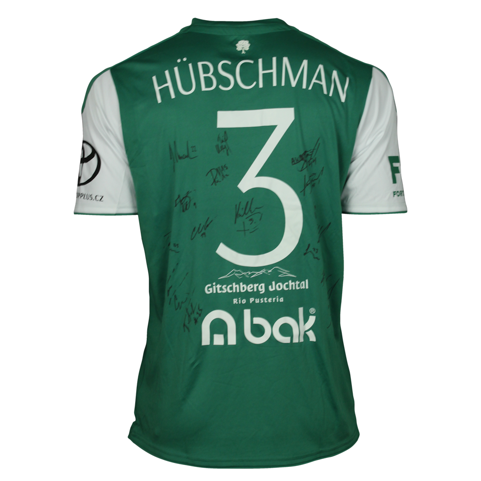 Squad Signed Shirt - Tomáš Hübschman | FK Jablonec