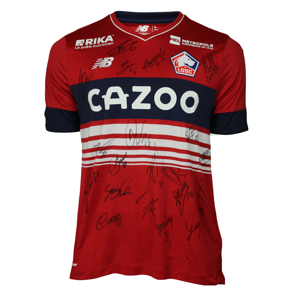 Squad Signed Shirt - José Fonte | LOSC Lille
