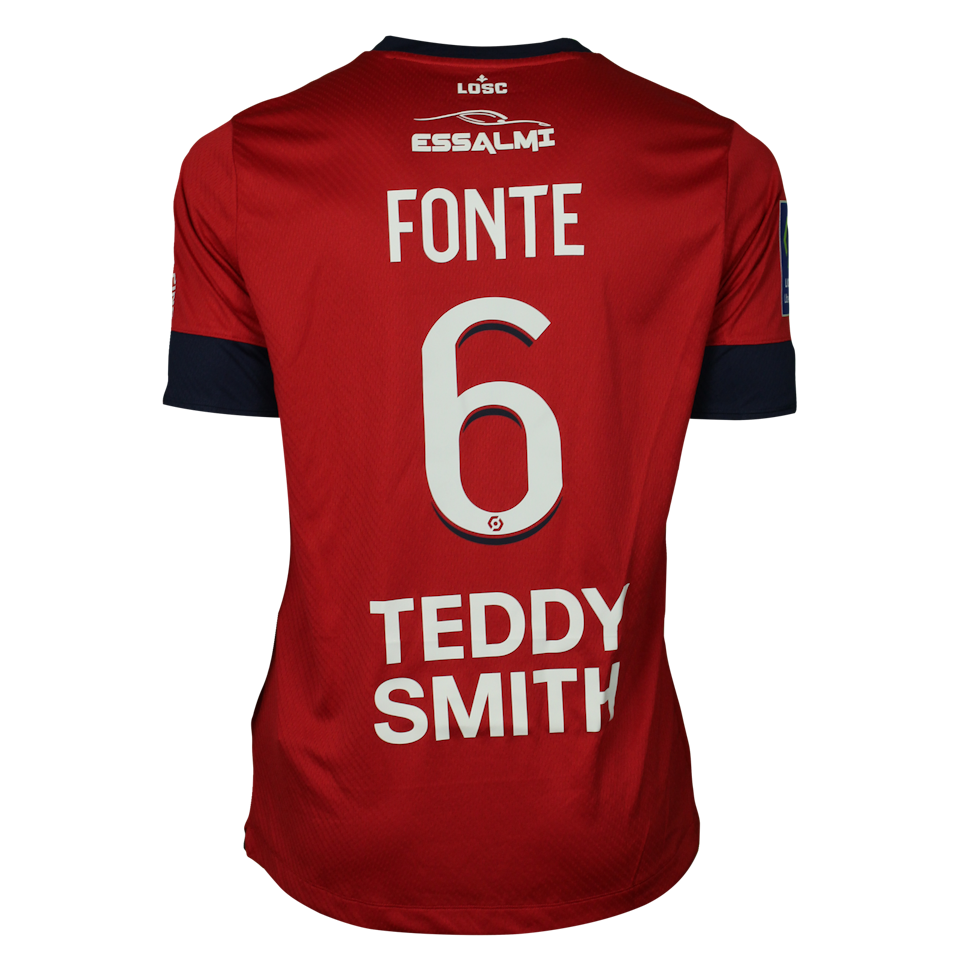 Squad Signed Shirt - José Fonte | LOSC Lille