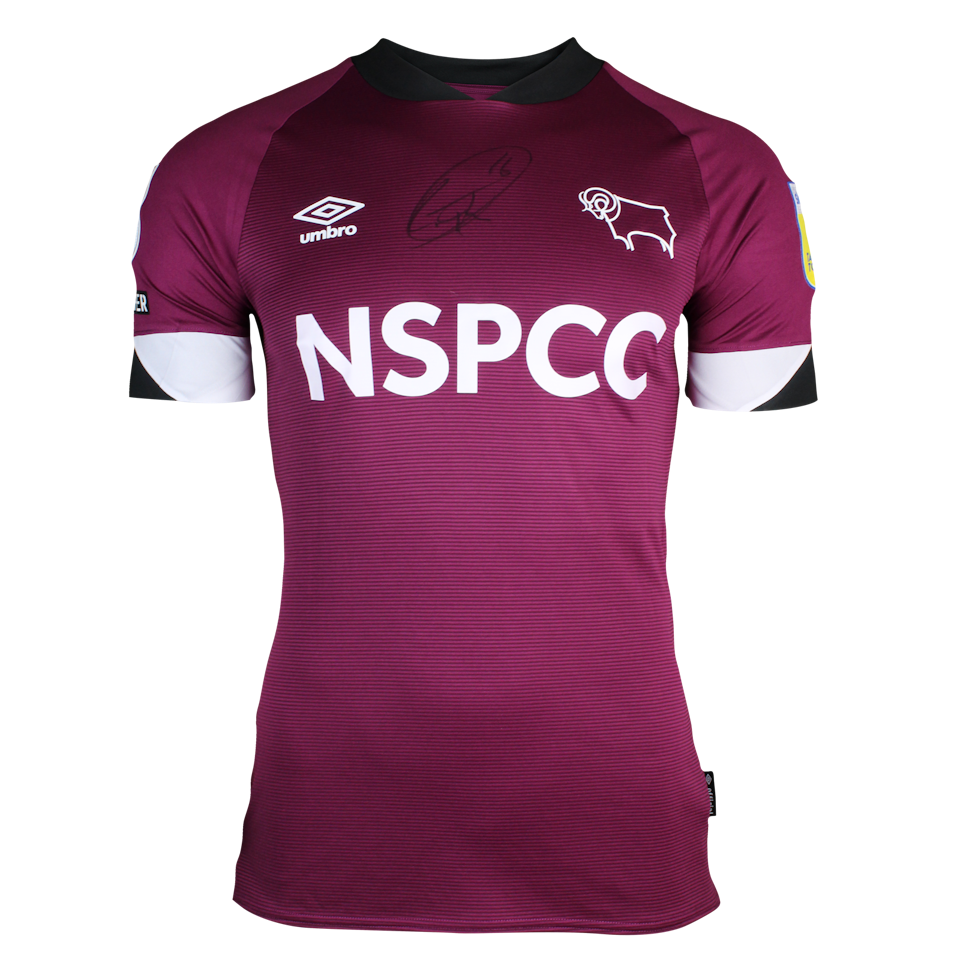 Liam Thompson Derby County shirt