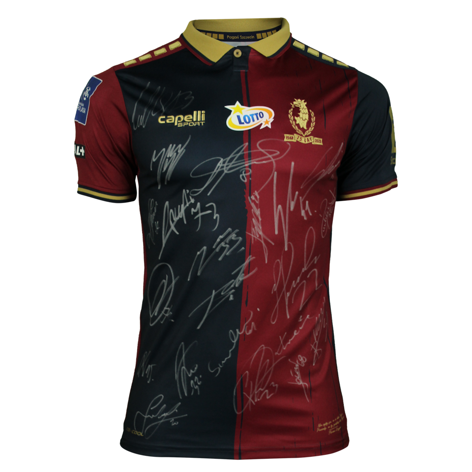 Squad Signed Shirt | MKS Pogoń Szczecin