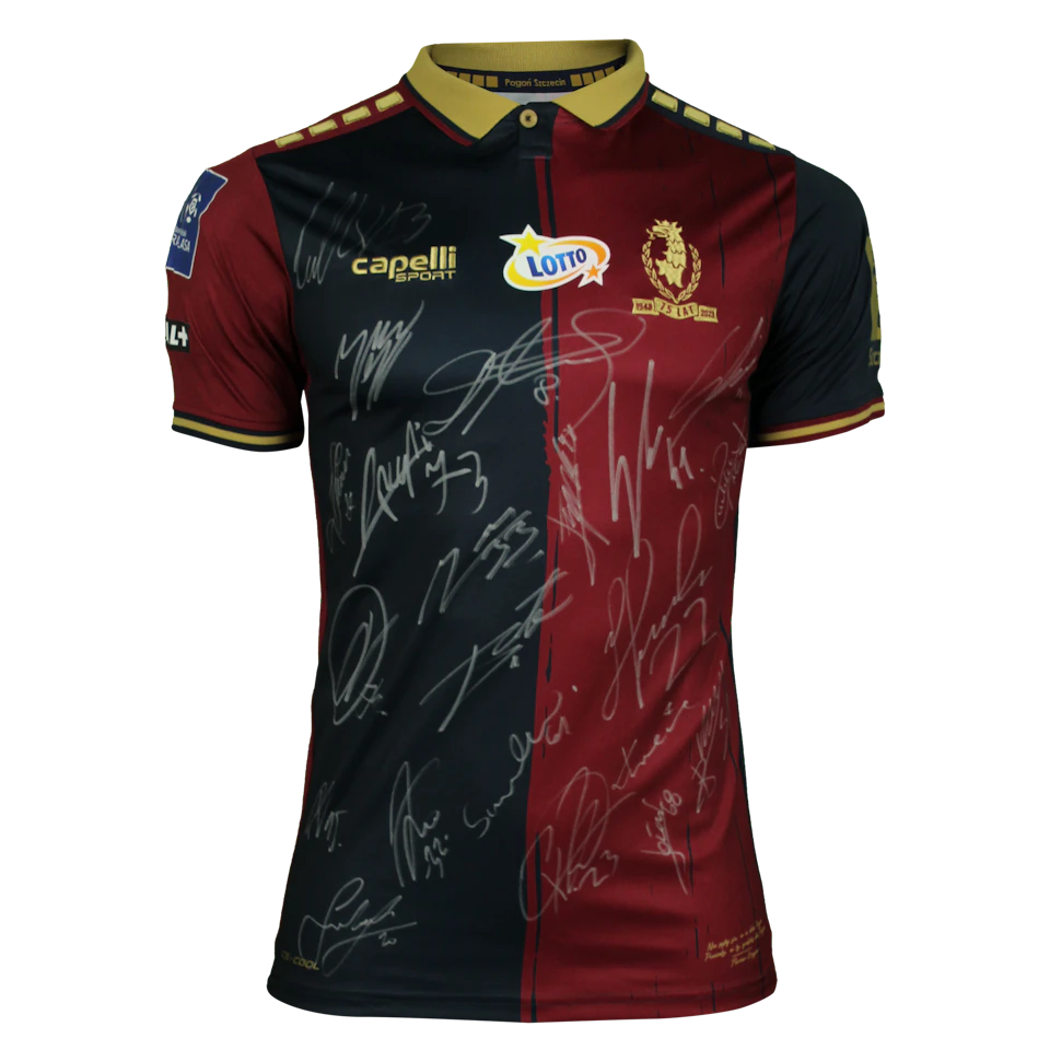 Squad Signed Shirt | MKS Pogoń Szczecin