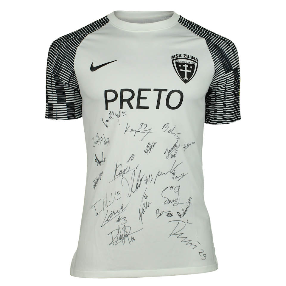 Squad Signed Shirt - Patrik Iľko | MŠK Žilina