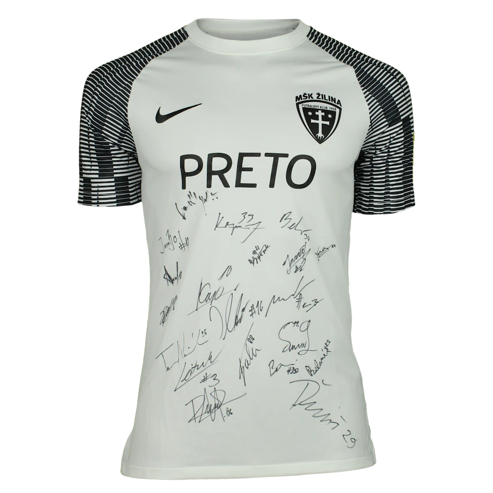 Squad Signed Shirt - Patrik Iľko | MŠK Žilina