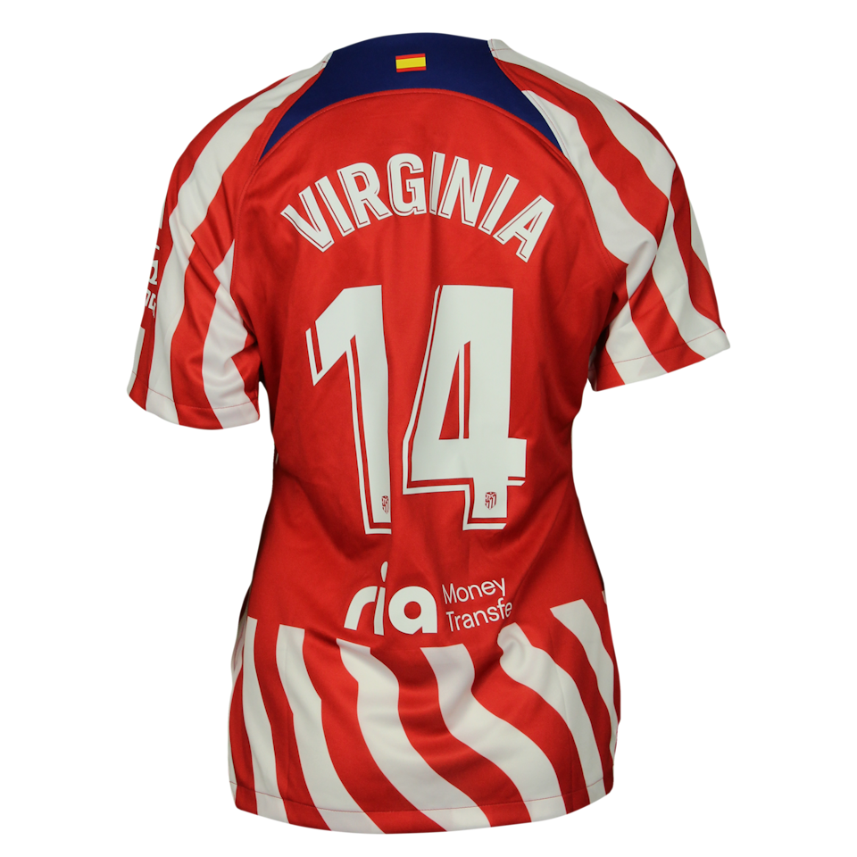 Squad Signed Shirt - Virginia Torrecilla | Atletico Madrid Women