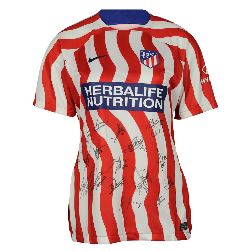 Squad Signed Shirt - Virginia Torrecilla | Atletico Madrid Women
