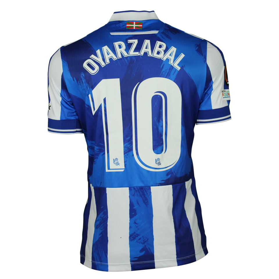 Squad Signed Shirt - Mikel Oyarzabal | Real Sociedad