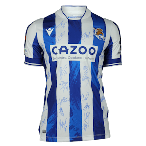 Squad Signed Shirt - Mikel Oyarzabal | Real Sociedad