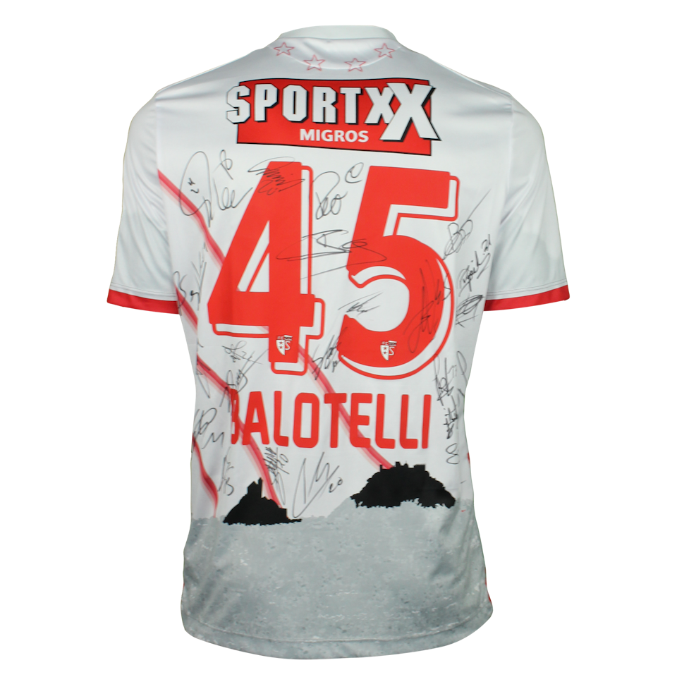 Squad Signed Shirt - Mario Balotelli | FC Sion