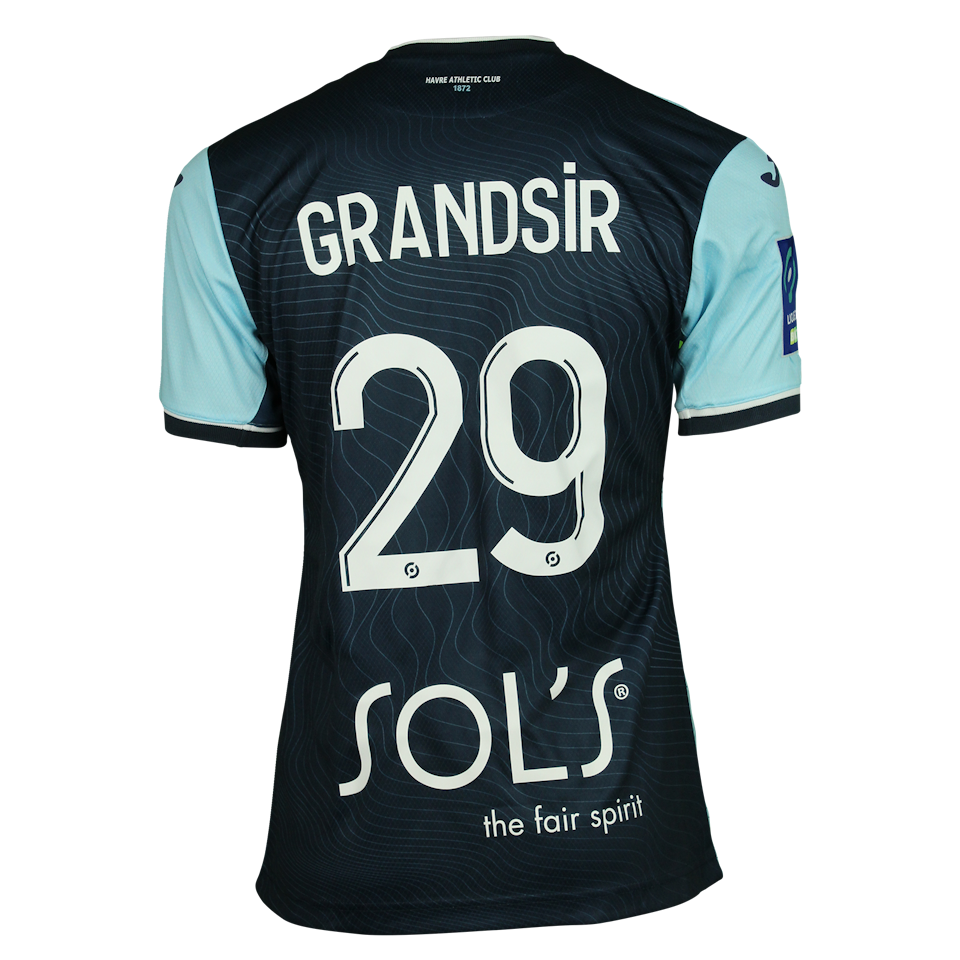 Havre AC 팀의 Samuel Grandsir 셔츠