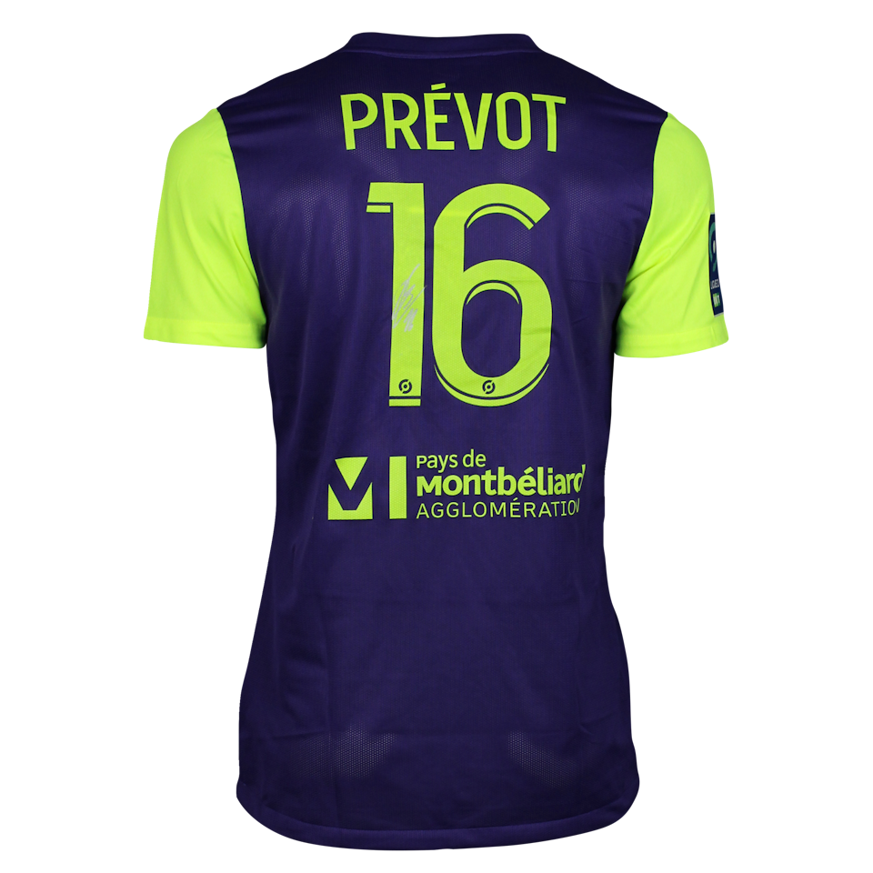 Maxence Andre Prévôt FC Sochaux-Montbéliard jersey