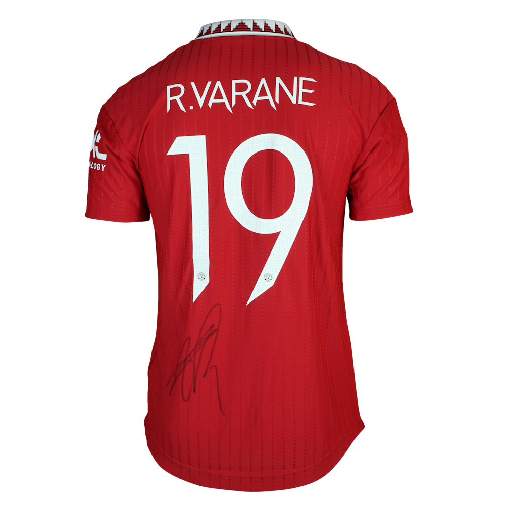 Raphaël Varane | Manchester City - Manchester United | MatchWornShirt