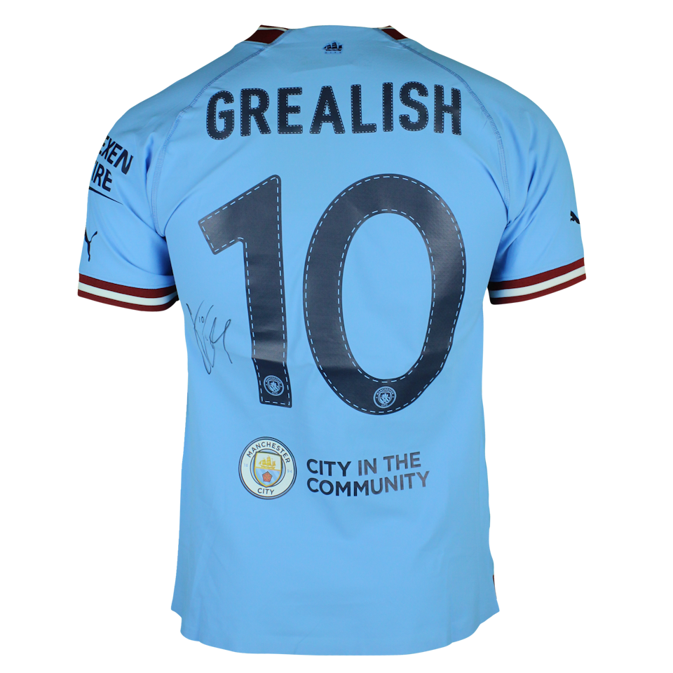 Jack Grealish Manchester City jersey