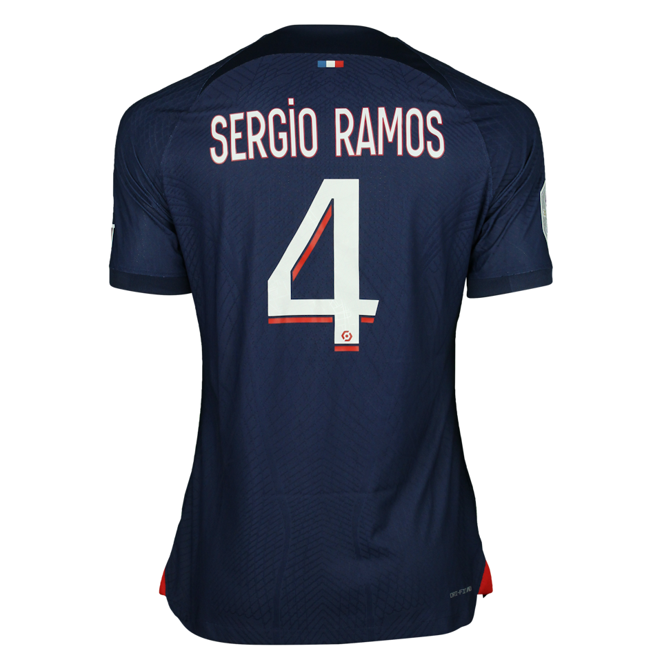 Sergio Ramos Paris Saint-Germain jersey
