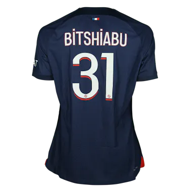 El Chadaille Bitshiabu Paris Saint-Germain のシャツ