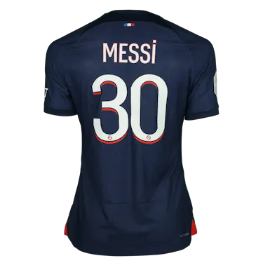 Lionel Messi Paris Saint-Germain jersey
